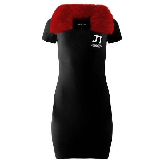 JT LOGO MOTIF DRESS